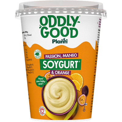 Oddlygood® Planti Soygurt 400 g passion, mango & appelsiini