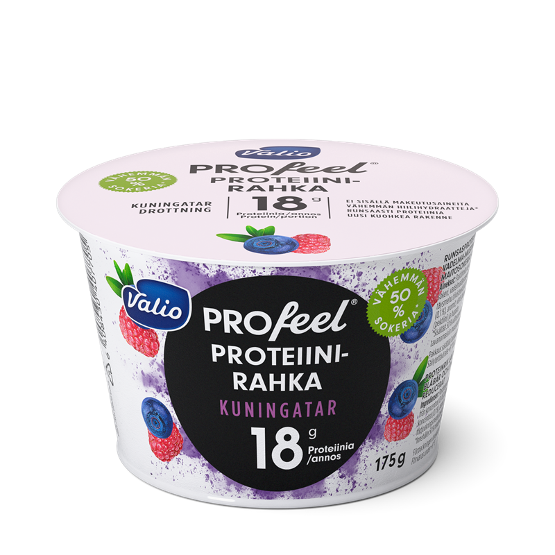 Valio PROfeel® proteiinirahka 175 g kuningatar vähemmän hiilihydraatteja laktoositon