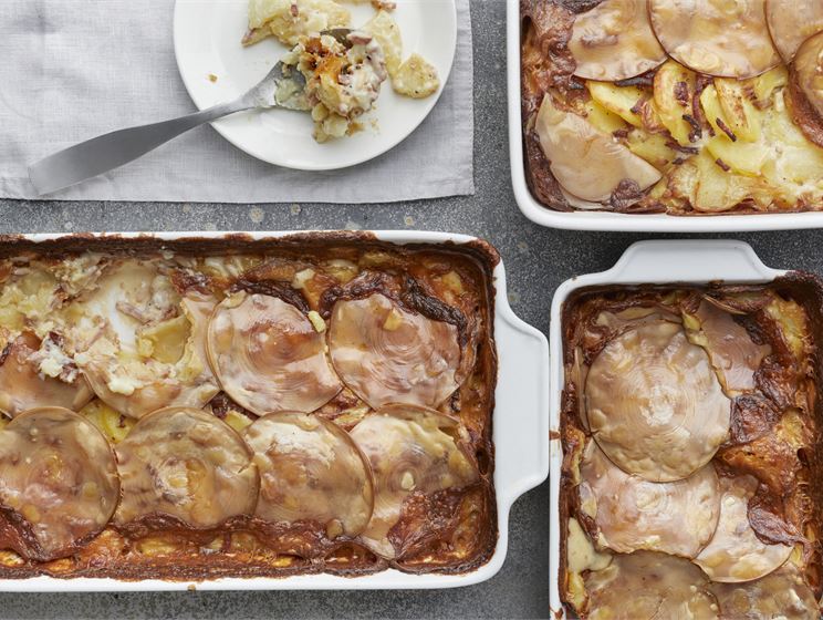 Kolmen juuston Dauphinoise