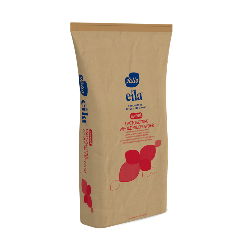 Valio Eila® SWEET lactose free whole milk powder 25 kg