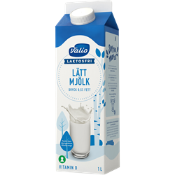 Valio Laktosfri lättmjölkdryck 0,5% 1 L