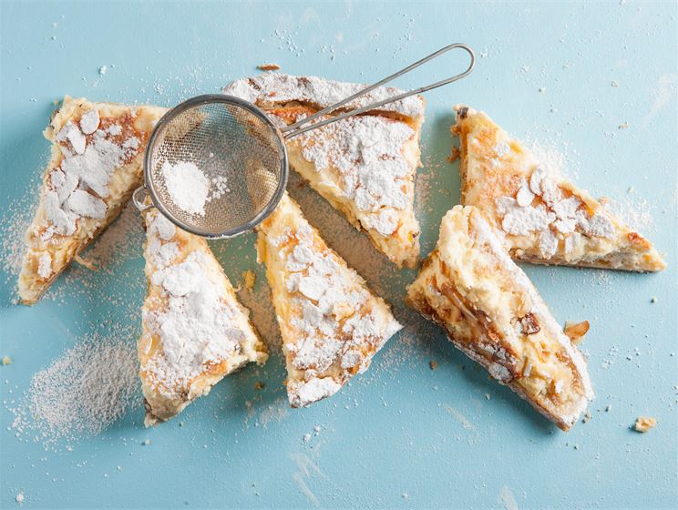 Omenainen appelsiinirahkapiirakka