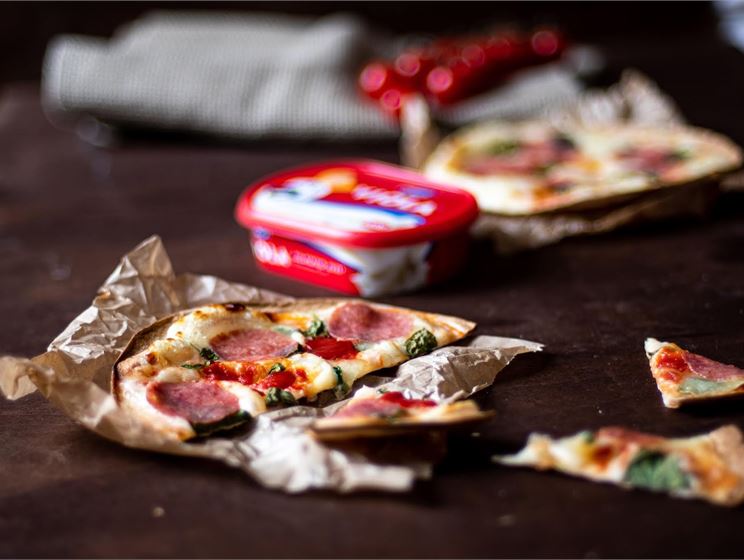 Tortilla pizzad