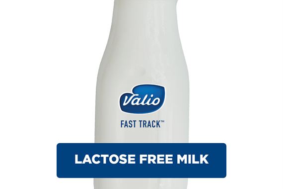 Lactose free milk sample