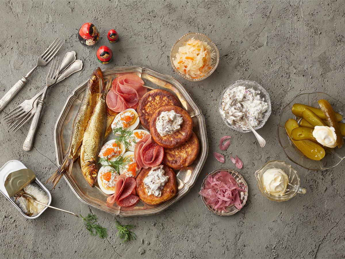 Zakuskapöytä Valio