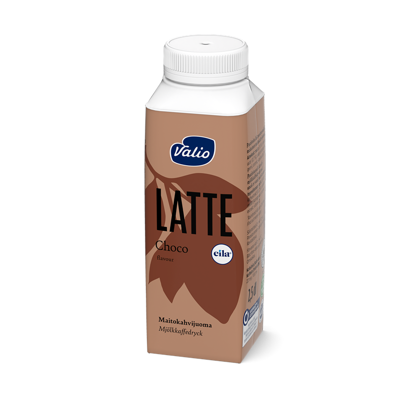 Valio Latte choco maitokahvijuoma 2,5 dl laktoositon