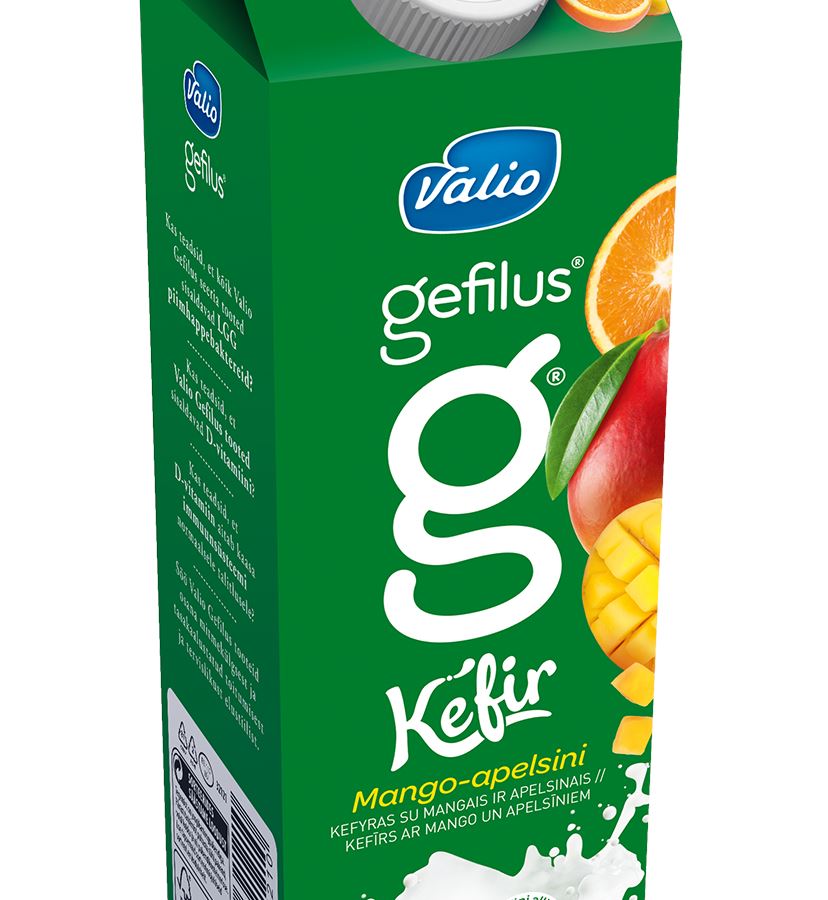 Valio Gefilus mango-apelsini keefir 1kg | Valio