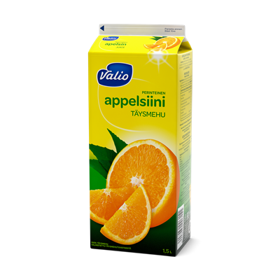 Valio appelsiinitäysmehu 1,5 l perinteinen