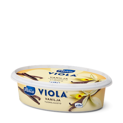Valio Viola® e200 g vanilja tuorejuusto laktoositon