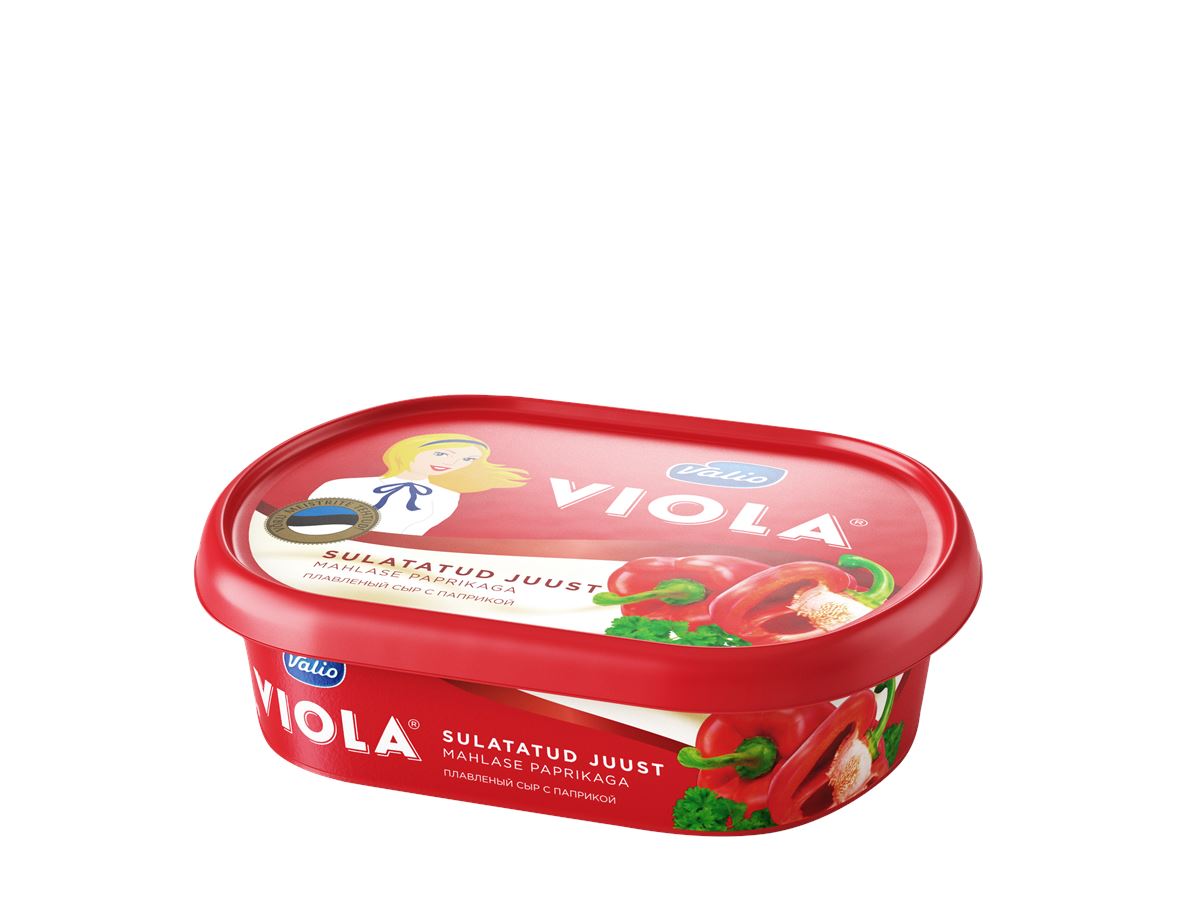 Valio Viola spreadable cheese with bell pepper 185g Valio