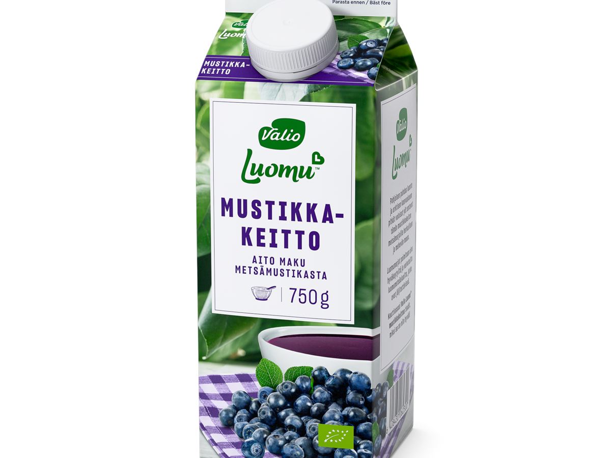 Valio Luomu™ mustikkakeitto Valio