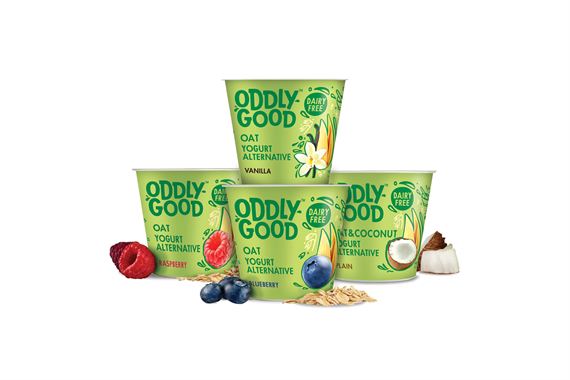 Oddlygood Oat Yogurt Lands First U.S. Grocery Account