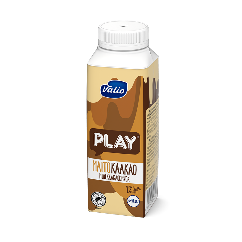 Valio Play® maitokaakaojuoma 2,5 dl laktoositon