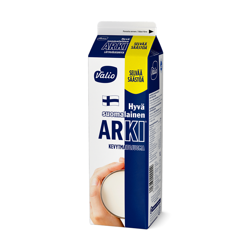 Valio Hyvä suomalainen Arki® kevytmaitojuoma 1 l