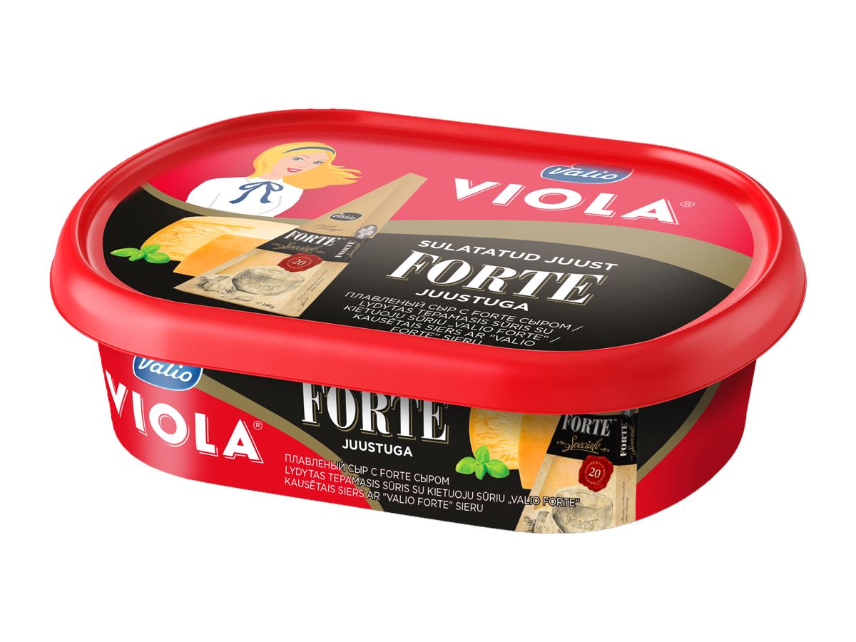 Valio Viola spreadable cheese with Forte cheese 185g Valio