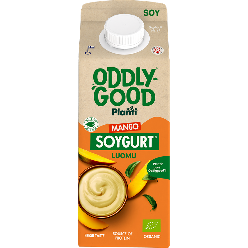 Oddlygood® Planti Soygurt luomu 750 g mango