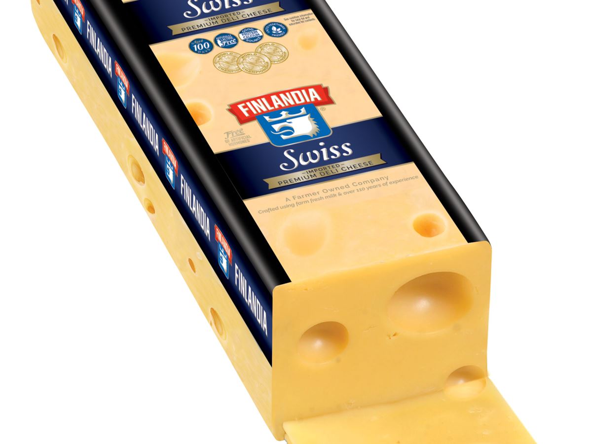 Finlandia Imported Sandwich Cut Swiss Finlandia Cheese