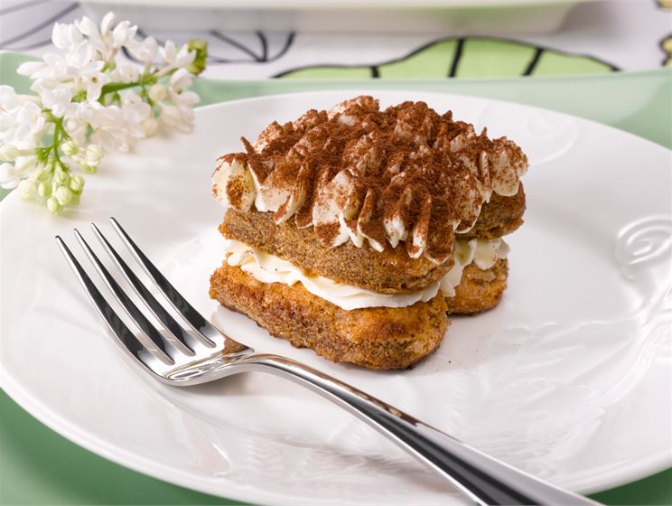 Tiramisu-annokset