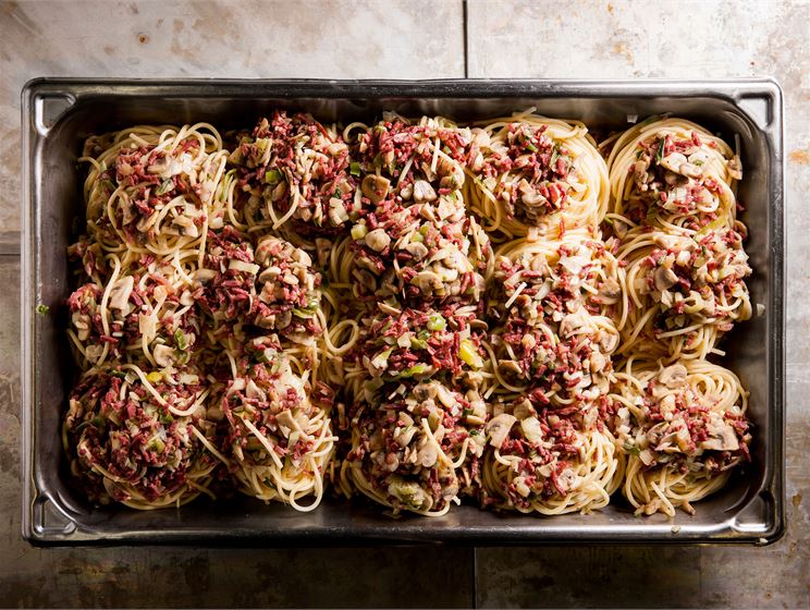 Spagettipesät