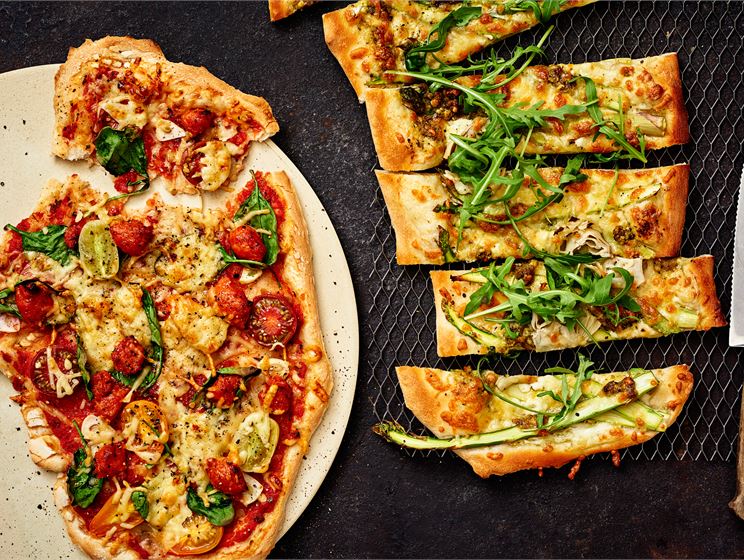 Grillatut pizzat
