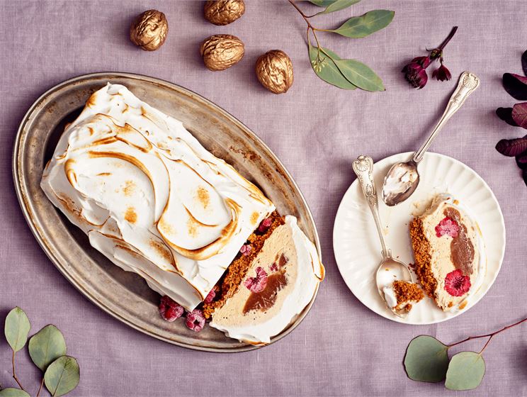Jouluhalko Baked Alaska