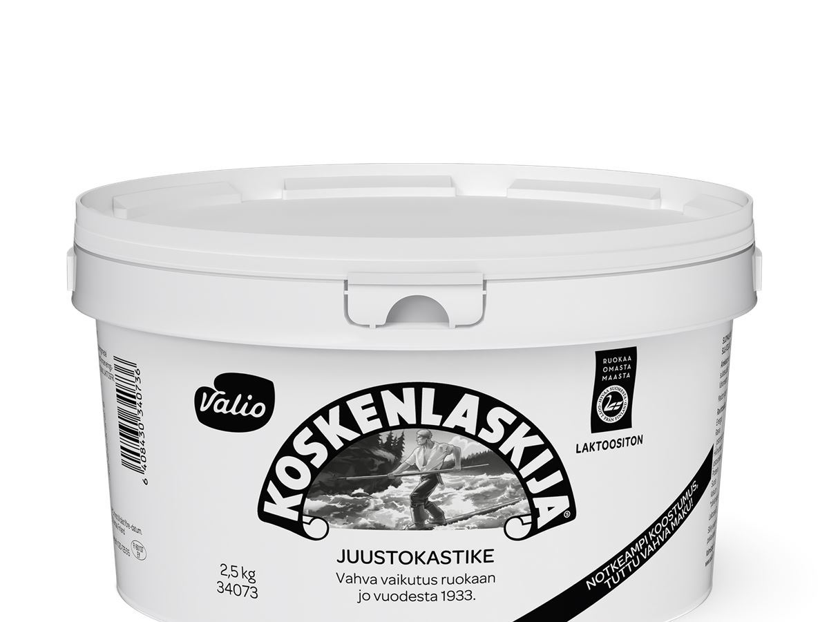 Valio Koskenlaskija Maustamaton Juustokastike Sanko Laktoositon Valio valio-koskenlaskija-maustamaton-juustokastike-sanko-laktoositon-valio
