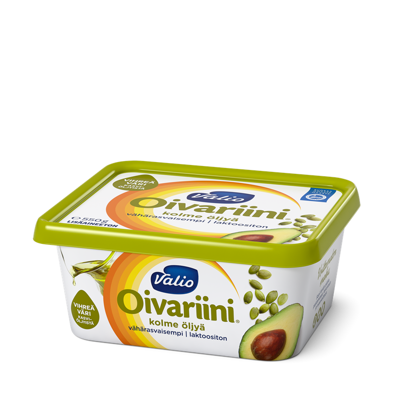Valio Oivariini® 550 g kolme öljyä vähärasvaisempi laktoositon