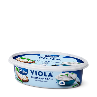 Valio Viola® e200 g maustamaton tuorejuusto laktoositon