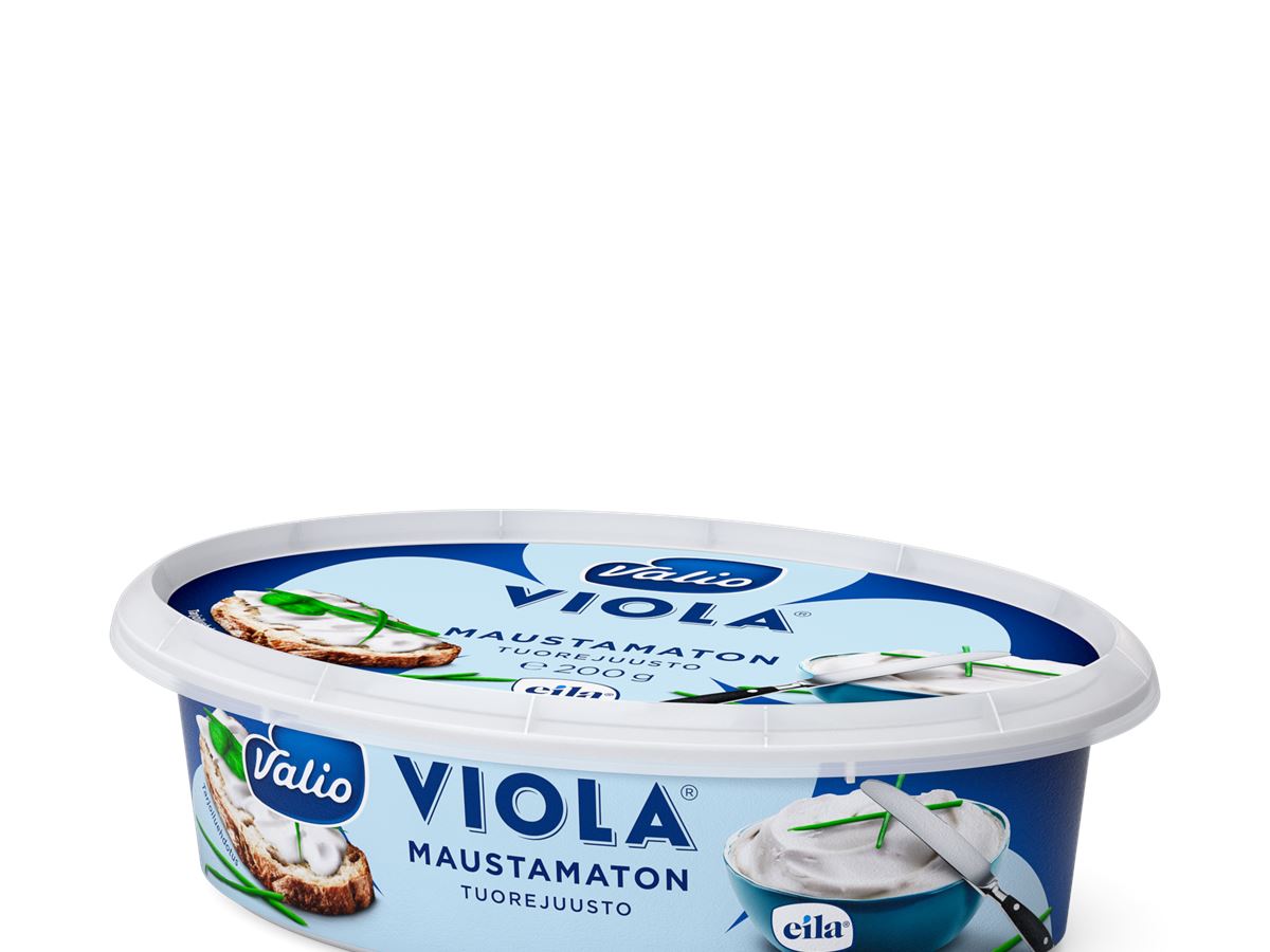 Valio Viola® maustamaton tuorejuusto laktoositon | Valio