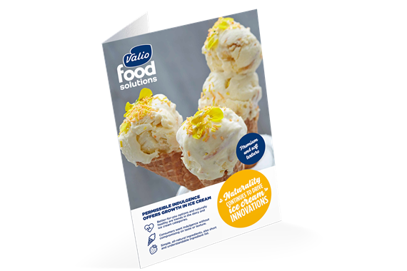 Valio Ice cream opportunities leaflet