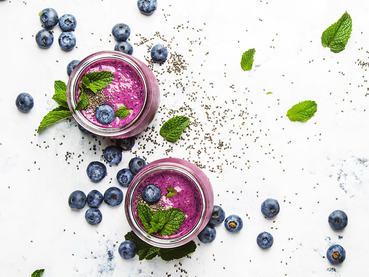 Blueberry Booster Smoothie | Valio