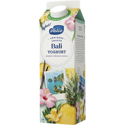Valio Världens smaker yoghurt Bali 2% 1000 g