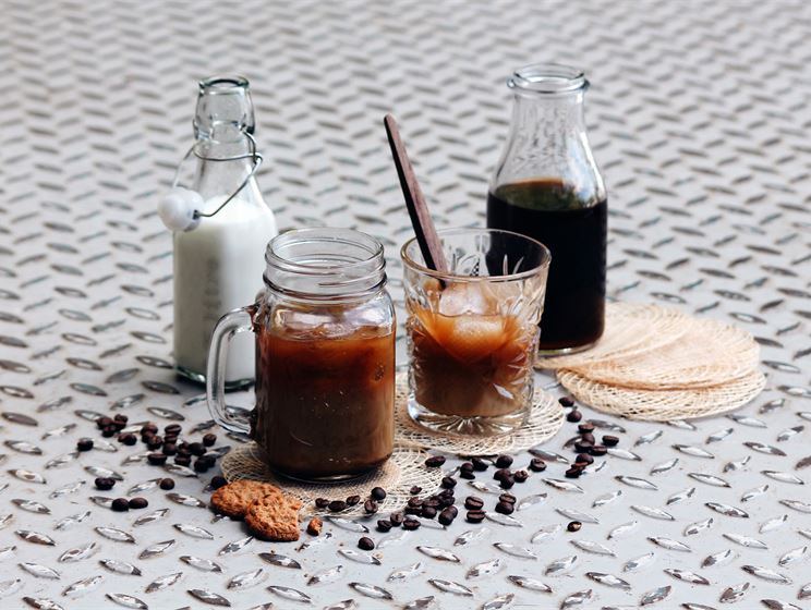Kylmäuutettu kahvi eli cold brew coffee