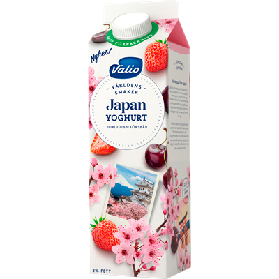 Valio Världens smaker yoghurt Japan 2% 1000 g