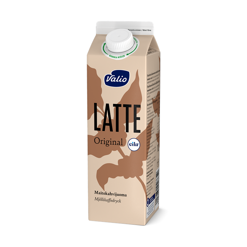 Valio Latte original maitokahvijuoma 1 l laktoositon