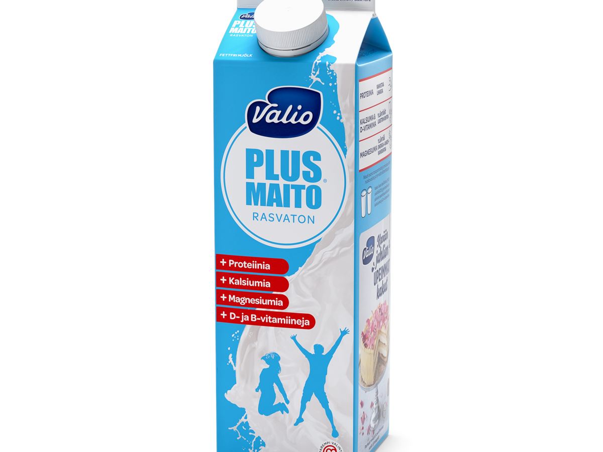 Valio Plus™ maito rasvaton | Valio