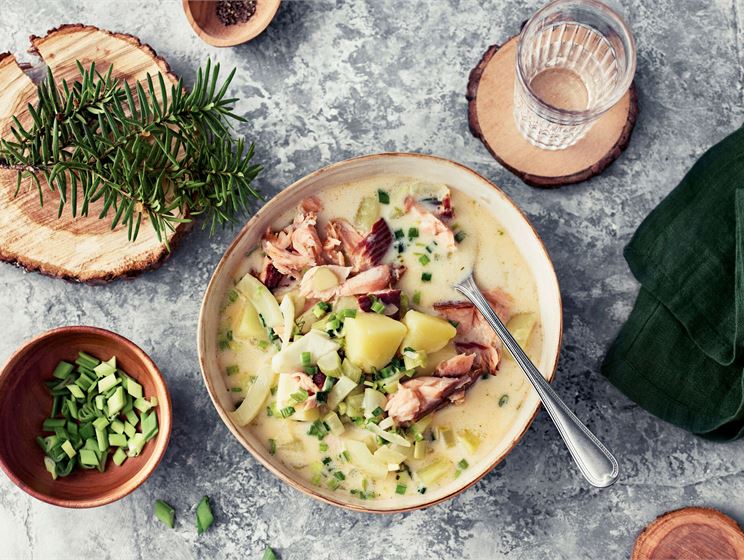 Leppäsavu kalakeitto