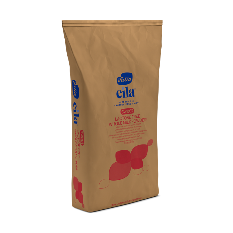 Valio Eila® SWEET lactose free whole milk powder 25 kg