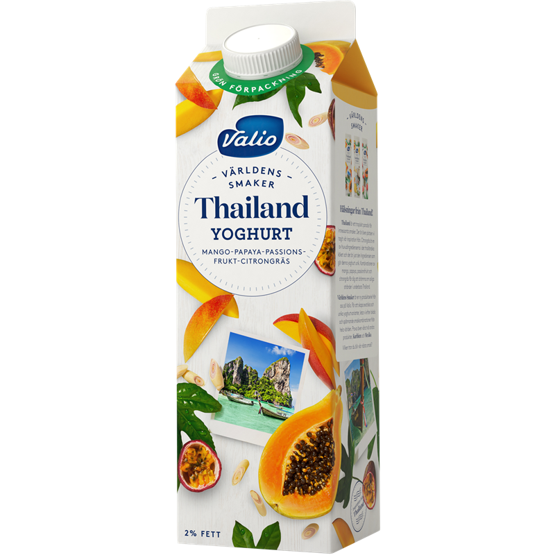 Valio Världens smaker yoghurt Thailand 2% 1000 g