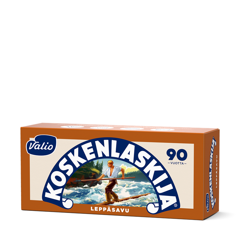 Valio Koskenlaskija® e250 g leppäsavu sulatejuusto laktoositon