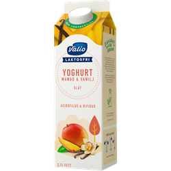 Valio Laktosfri yoghurt mango & vanilj 1000 g