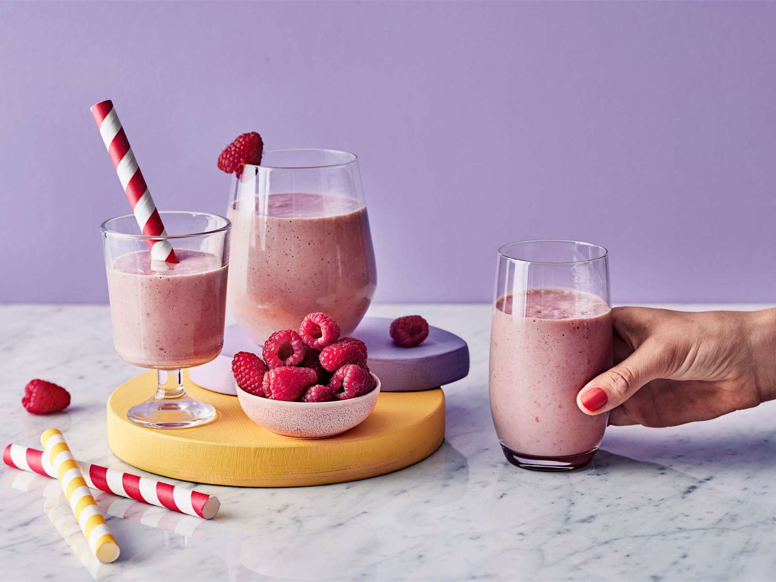 Rocking raspberry smoothie | Valio