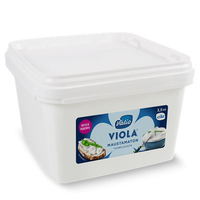 Valio Viola® 3,5 kg maustamaton tuorejuusto laktoositon