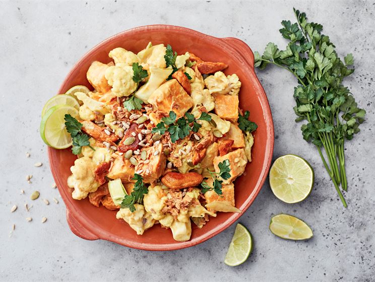 Mifu fajita-curry