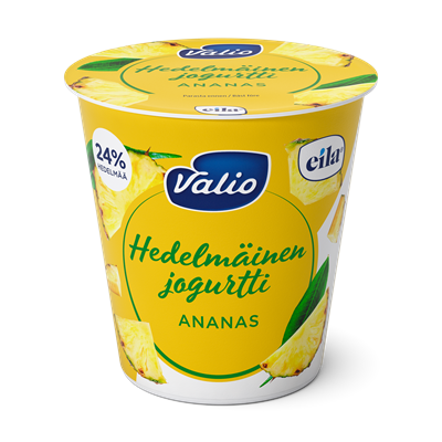 Valio hedelmäinen jogurtti 150 g ananas laktoositon