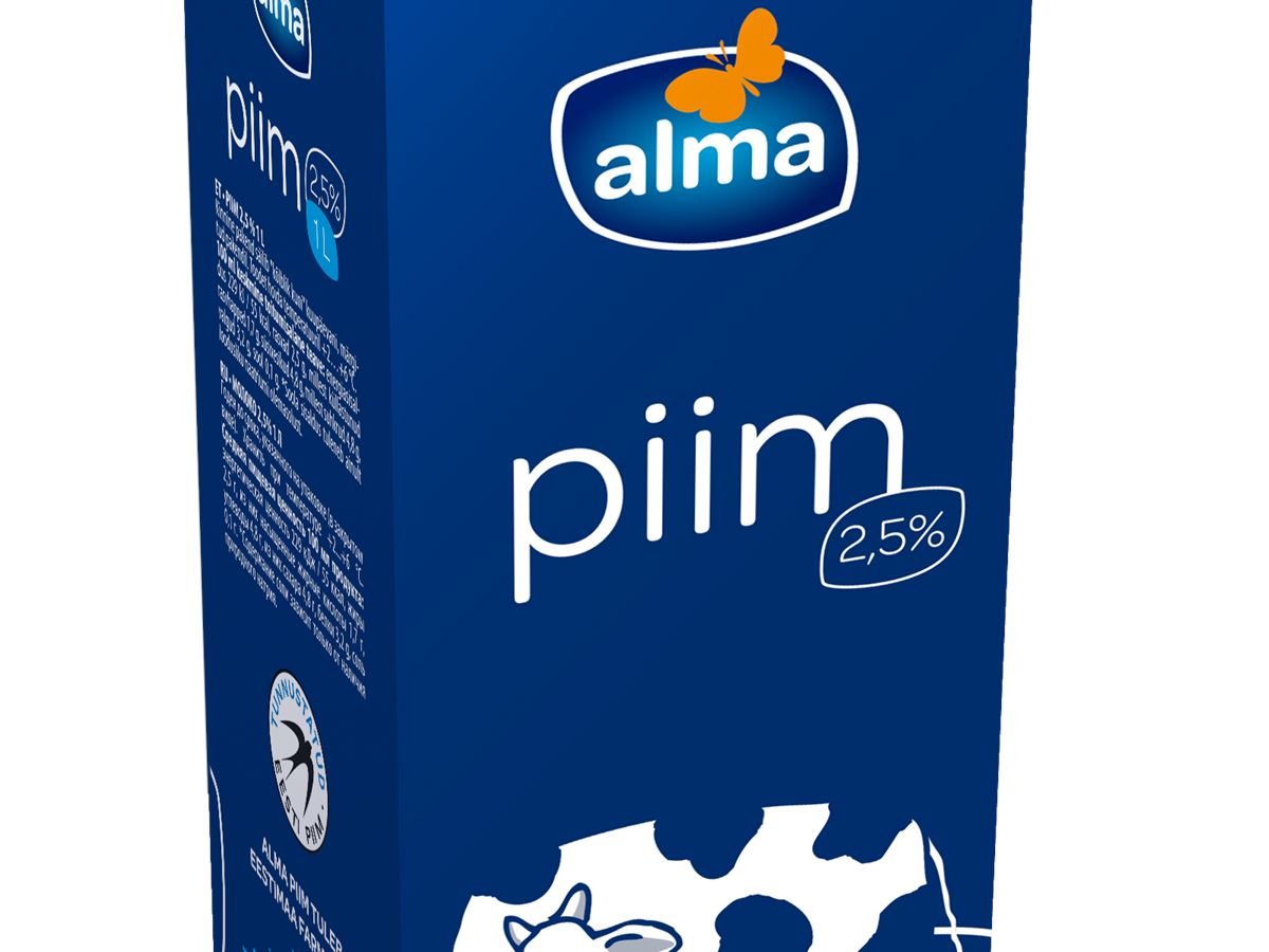 Alma молоко 2,5% 1л | Valio