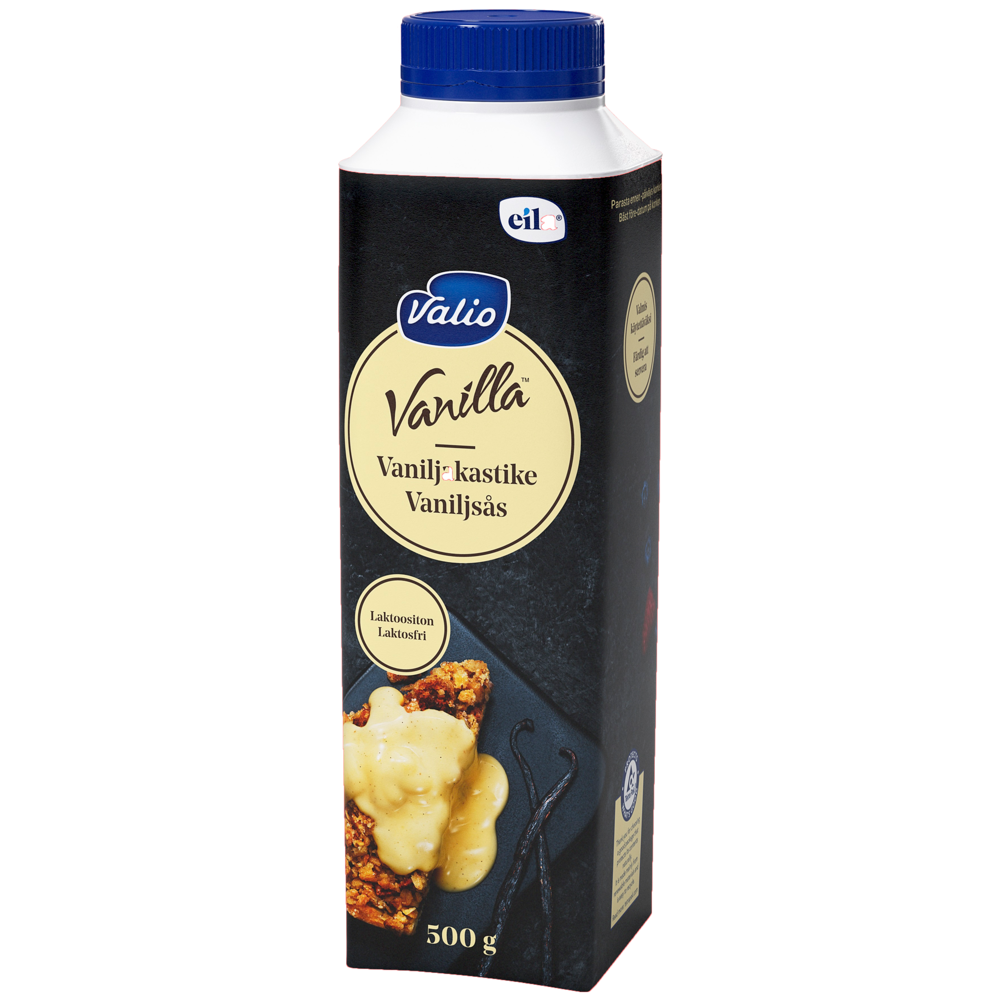 Valio Laktosfri Vanilla™ Vaniljsås | Valio