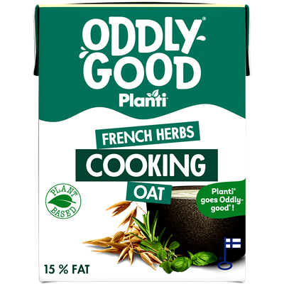 Oddlygood® Planti Cooking Oat 2 dl ranskalaiset yrtit