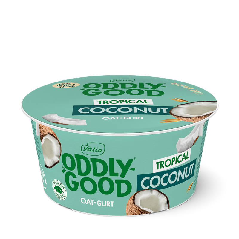 Oddlygood® kaurapohjainen gurtti 150 g kookos