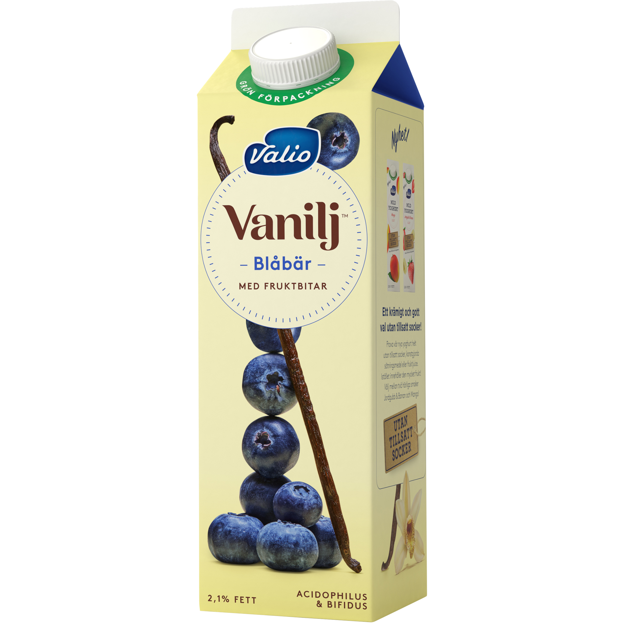 Valio Vanilj™ yoghurt blåbär | Valio